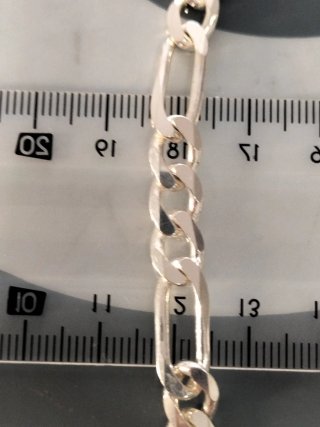 Cadena de plata unisex nueva