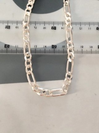Cadena de plata unisex nueva