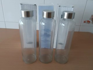 Lote pack reventa 12 botellas cristal 500 ml