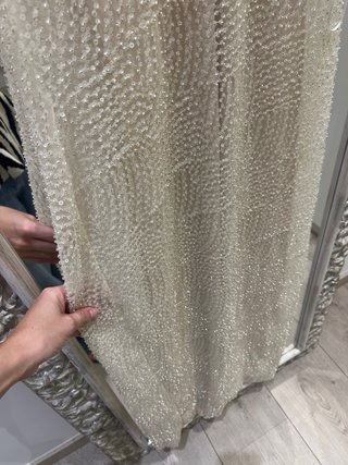 Vestido lentejuelas Zara Talla M