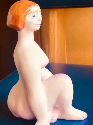 Figura Desnuda Castro Sargadelos Díaz Pardo caja.