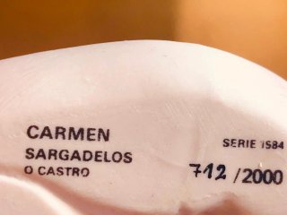 Figura Desnuda Castro Sargadelos Díaz Pardo caja.
