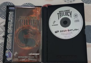 Mortal Kombat Trilogy Sega Saturn PAL