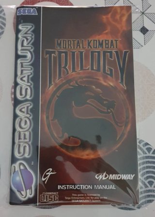 Mortal Kombat Trilogy Sega Saturn PAL
