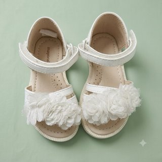 Vestido de Bautizo Algodón- Blanco 18 Meses