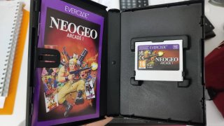 Pack consola Evercade VS-R + 2 cartuchos NEO GEO