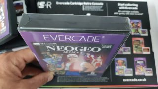 Pack consola Evercade VS-R + 2 cartuchos NEO GEO
