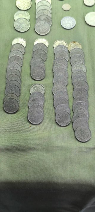 Lote de monedas antiguas