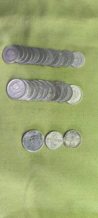 Lote de monedas antiguas