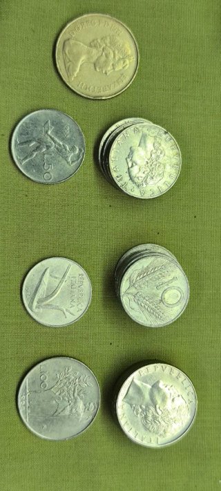 Lote de monedas antiguas