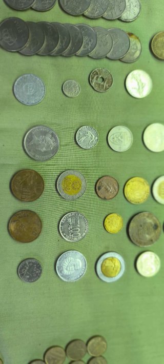 Lote de monedas antiguas