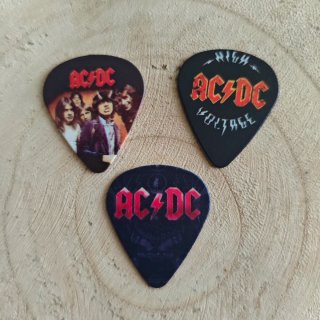 Pack 3 púas AC/DC