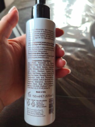 Baro Cosmetics Sun Perfect Abbronzante Spray