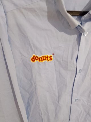 Camisa uniforme retro Vintage Donuts y Bimbo