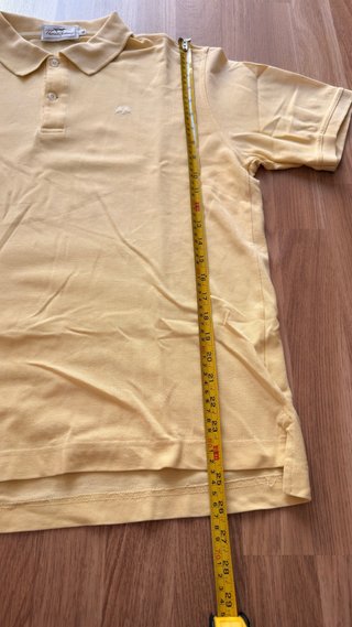 Polo Thomas Burberry Manga Corta Amarillo L