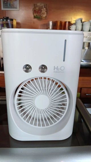 Ventilador Humidificador Batería