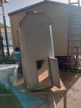 Caseta para termo exterior metálica 95 de alto