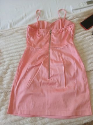 Abito elegante donna rosa