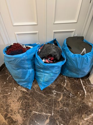 3 Bolsas Ropa Mujer Talla M-L 10kg