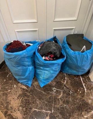 3 Bolsas Ropa Mujer Talla M-L 10kg