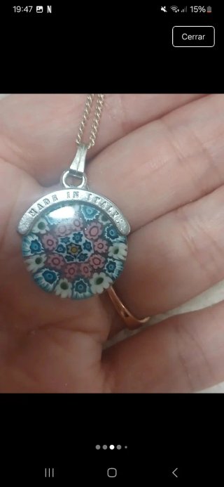 Collar Murano Plata