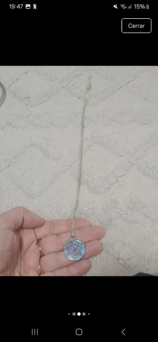 Collar Murano Plata