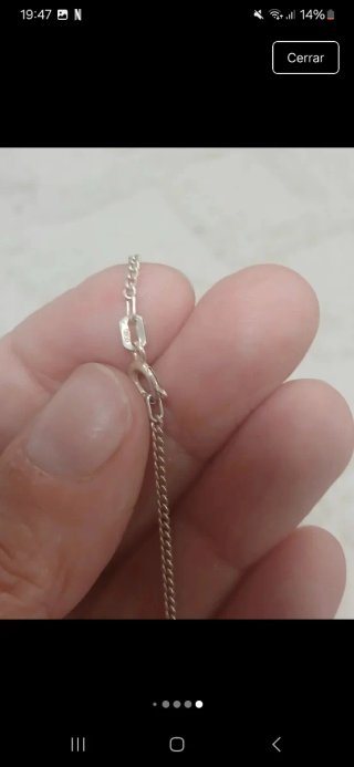 Collar Murano Plata