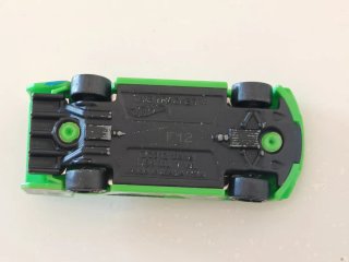 Hot Wheels Time Tracker lime green first version