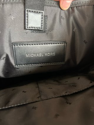 Mochila Michael Kors Negra y Gris EXCLUSIVA
