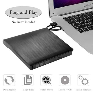 Grabadora Reproductor Externa USB 3.0 CD/DVD RW