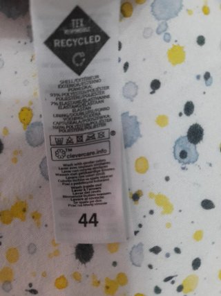 Bañador negro y blanco forrado con relleno t/44