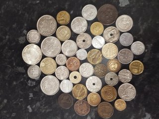 Colección de monedas históricas España