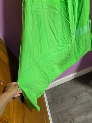 Vestido verde largo