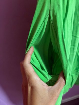 Vestido verde largo
