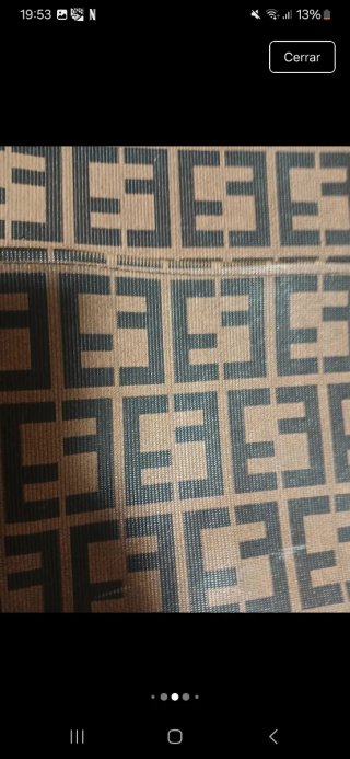 Bolso Fendi Praline Beige/Marrón