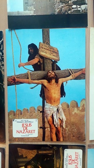 Cartel cine Jesús de Nazaret 1977
