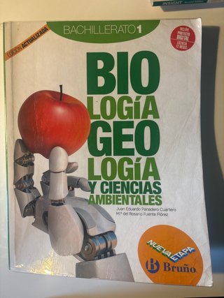 Biología, Geología y Ciencias Ambientales 1 Bac...