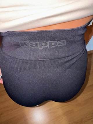Mallas cortas deportivas Kappa negras