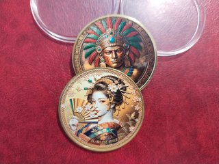 2 Maravillosas Monedas Conmemorativas.