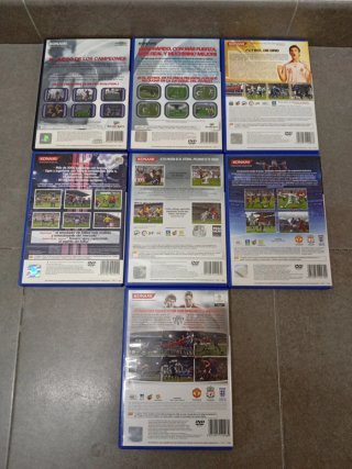 Lote 7 Juegos Pro Evolution Soccer PS2