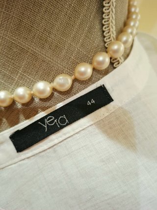 Blusa Yera Blanca con Encaje