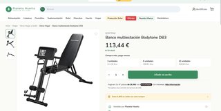 Banco Bodytone DB3 Multiestación