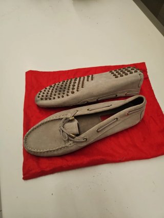 Mocasines Carolina Herrera Beige/Oro