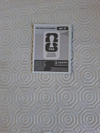 Cromo Mundial 2026 Panini