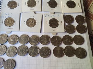 Monedas de cuarto de dólar de EE. UU.33 monedas