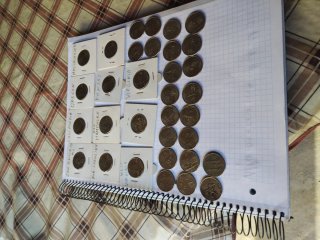 Monedas de cuarto de dólar de EE. UU.33 monedas