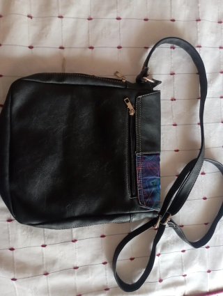 Bolso de hombro con dibujos
