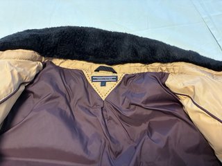 Abrigo Tommy Hilfiger Beige