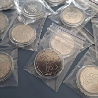 Lote 19 monedas Ucrania NBU