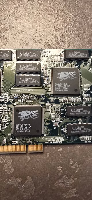 Tarjeta Gráfica 3Dfx Voodoo2 Creative CT6670 8 MB